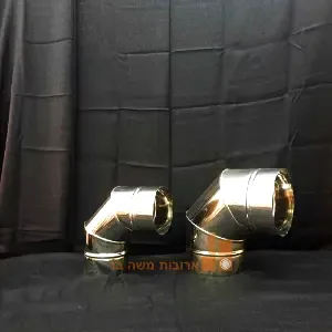 זווית נירוסטה 90 לארובה