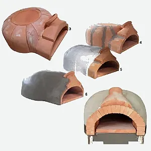 דוגמאות ליבות חמר לבניית טאבון