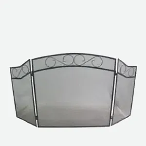 רשת מגן מתקפלת לקמין