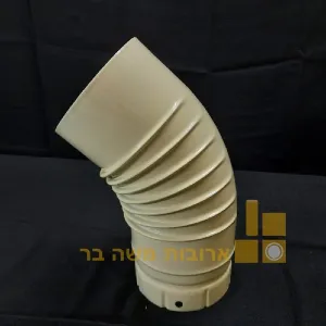 זווית אמייל 45 מעלות בצבע קרם