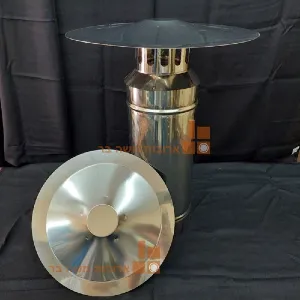 כובע סיני נירוסטה למערכת שחרור עשן