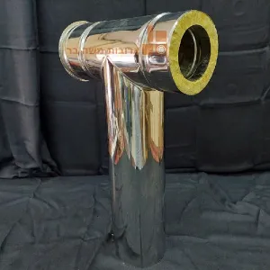 מחבר T מבודד נירוסטה