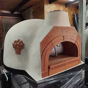 טאבון חמר איטלקי עם חיבור גז – התקנה בטיחותית