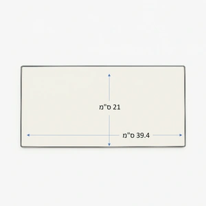 זכוכית לקמין לפי מידה לדגם GODIN Jurassien נפט קטן